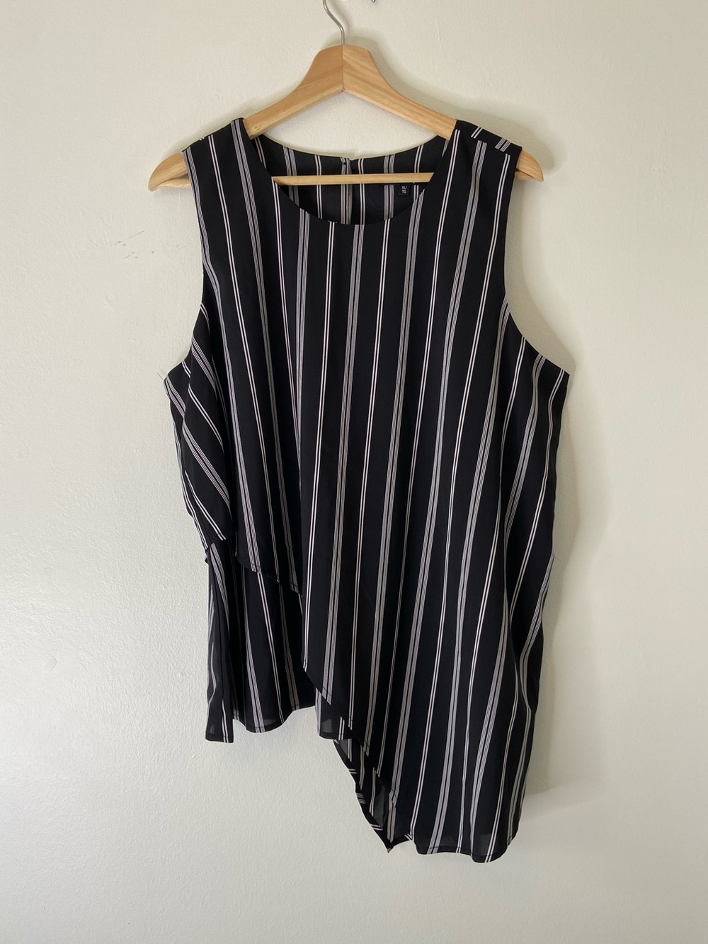 George Striped Asymmetrical Tank